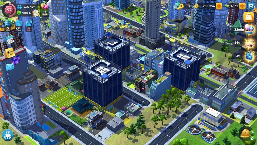 SimCity BuildIt mod apk screenshot 4