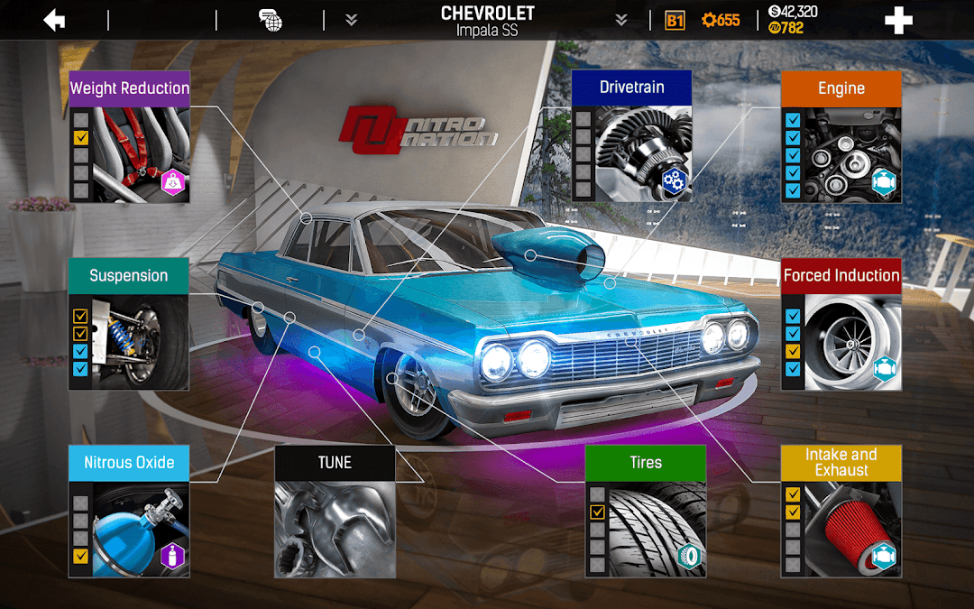 Nitro Nation: Car Racing Game mod apk screenshot 3
