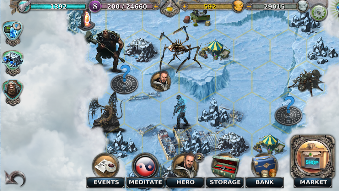 Gunspell - Match 3 Puzzle RPG mod apk screenshot 2