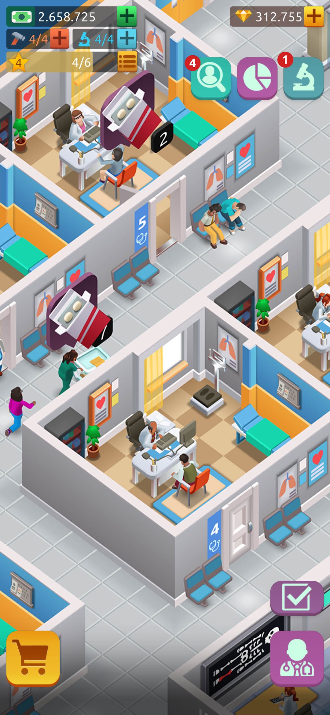 Hospital Empire Tycoon - Idle mod apk screenshot 5