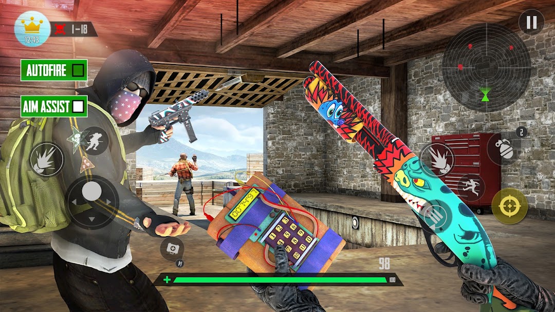 Commando Gun Shooting Games 3D mod apk screenshot 2