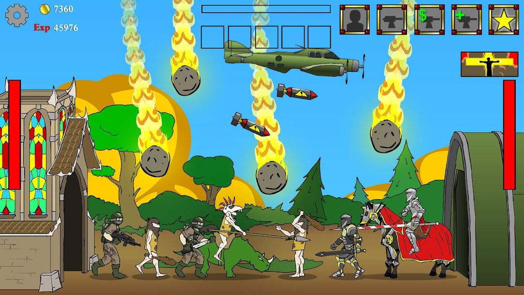 Age of War mod apk screenshot 1