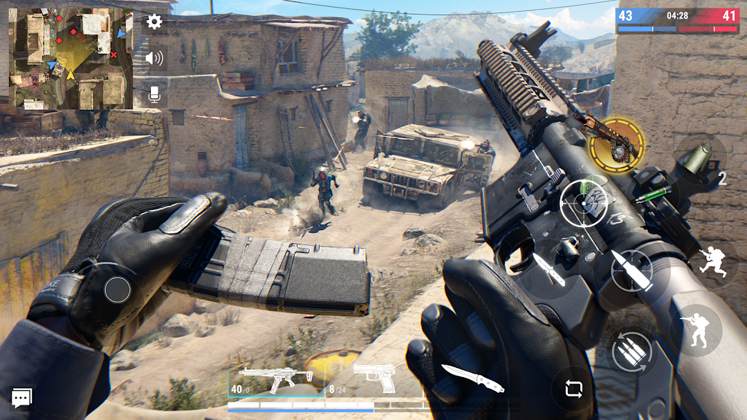 Modern Strike Online: War FPS mod apk screenshot 1