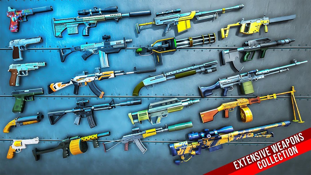 Fps Shooting Strike: Gun Games mod apk screenshot 4
