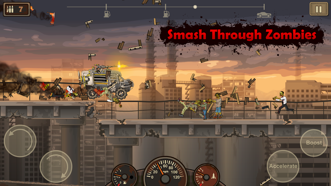 Earn to Die 2 mod apk screenshot 1