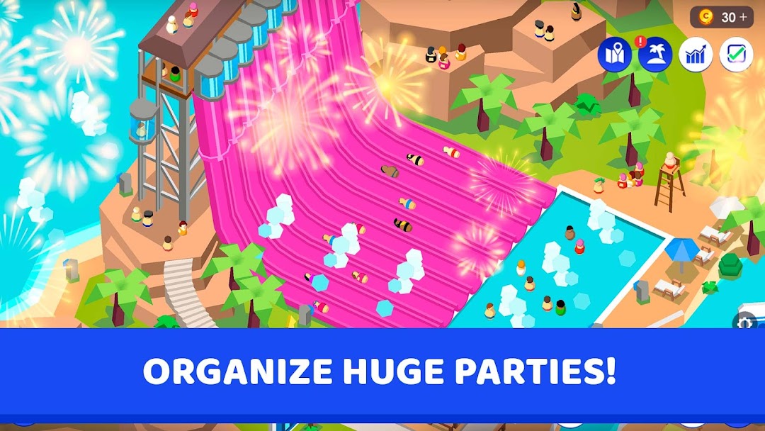 Idle Theme Park Tycoon mod apk screenshot 2