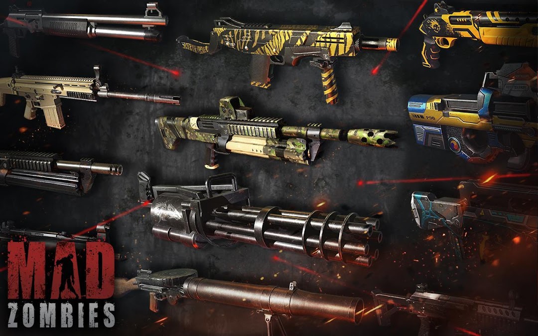 Mad Zombies: Offline Games mod apk screenshot 1