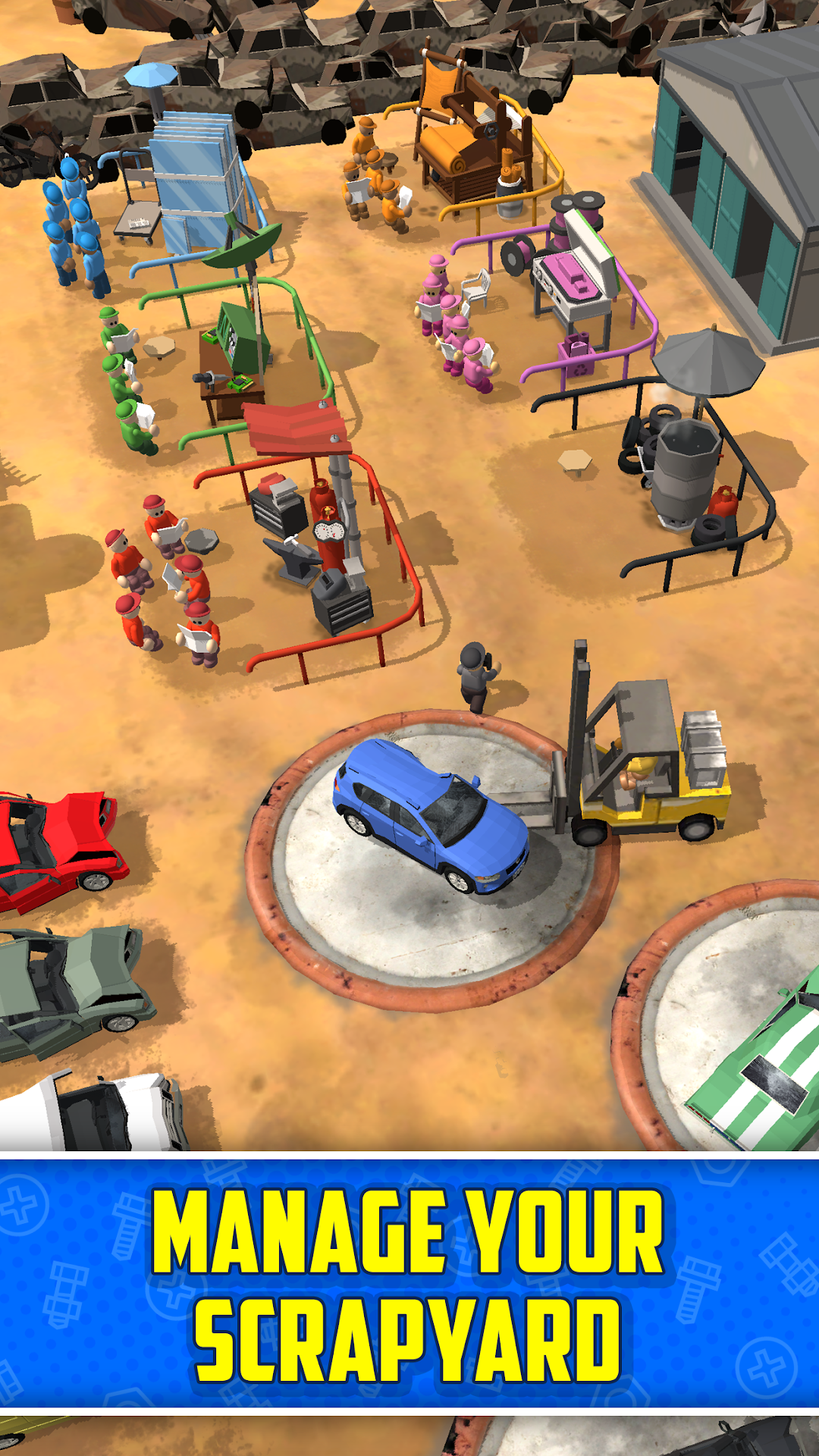 Scrapyard Tycoon Idle Game mod apk screenshot 1