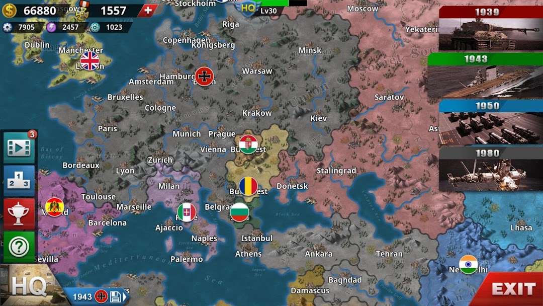 World Conqueror 4-WW2 Strategy mod apk screenshot 2