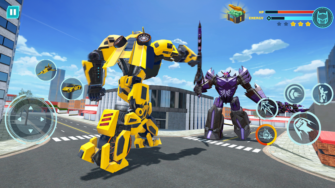 Robot Game: Transform & Fight mod apk screenshot 1