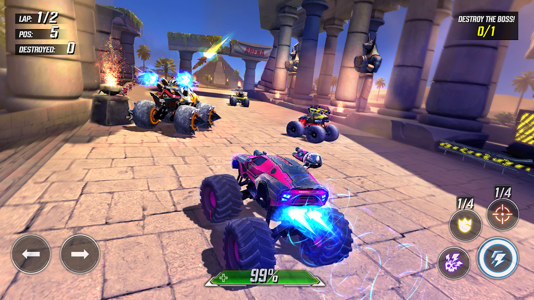 RACE: Rocket Arena Car Extreme mod apk screenshot 5