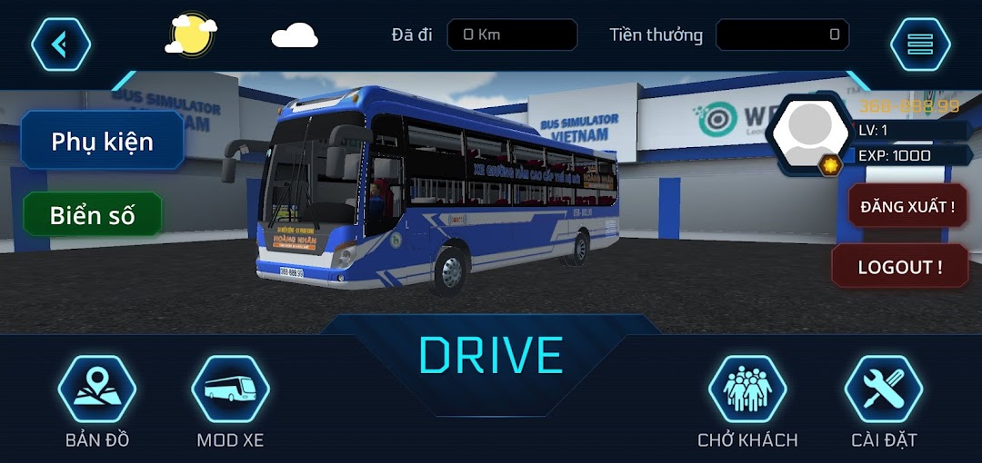 Bus Simulator Vietnam mod apk screenshot 1