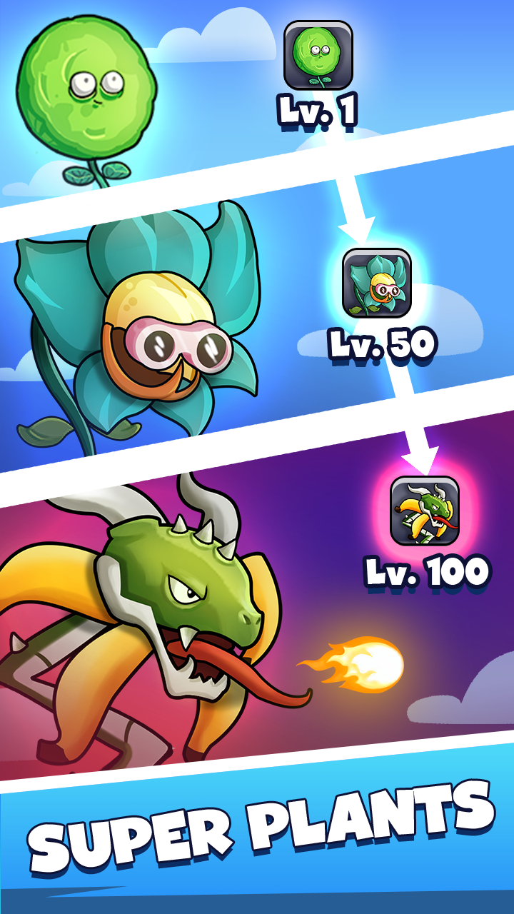 Merge Plants – Monster Defense mod apk screenshot 2
