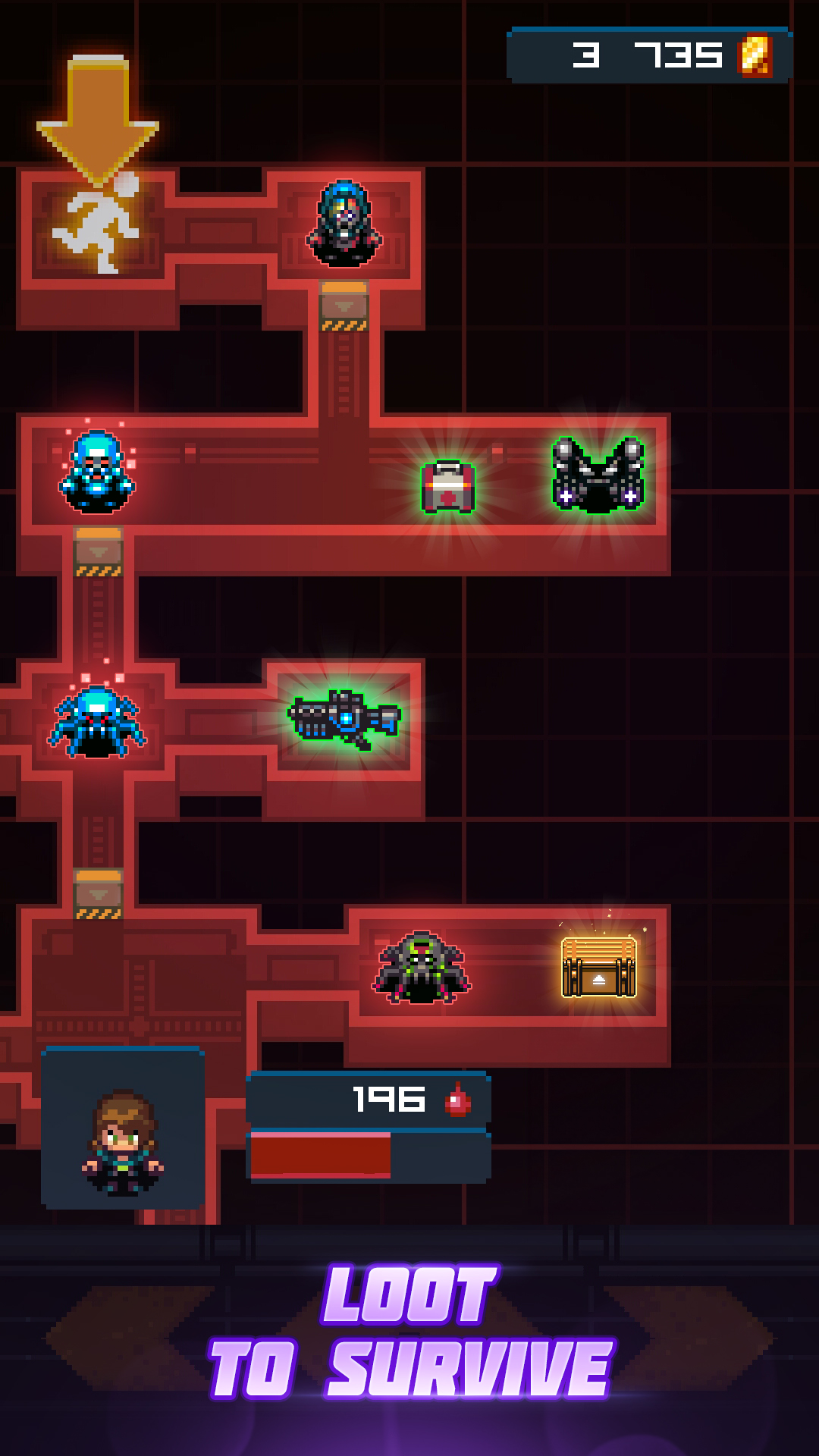 Dead Shell・Pixel RPG Roguelike mod apk screenshot 3