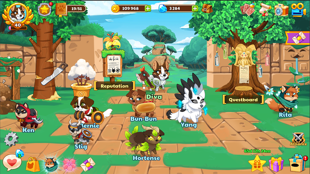 Dungeon Dogs - Idle RPG mod apk screenshot 5