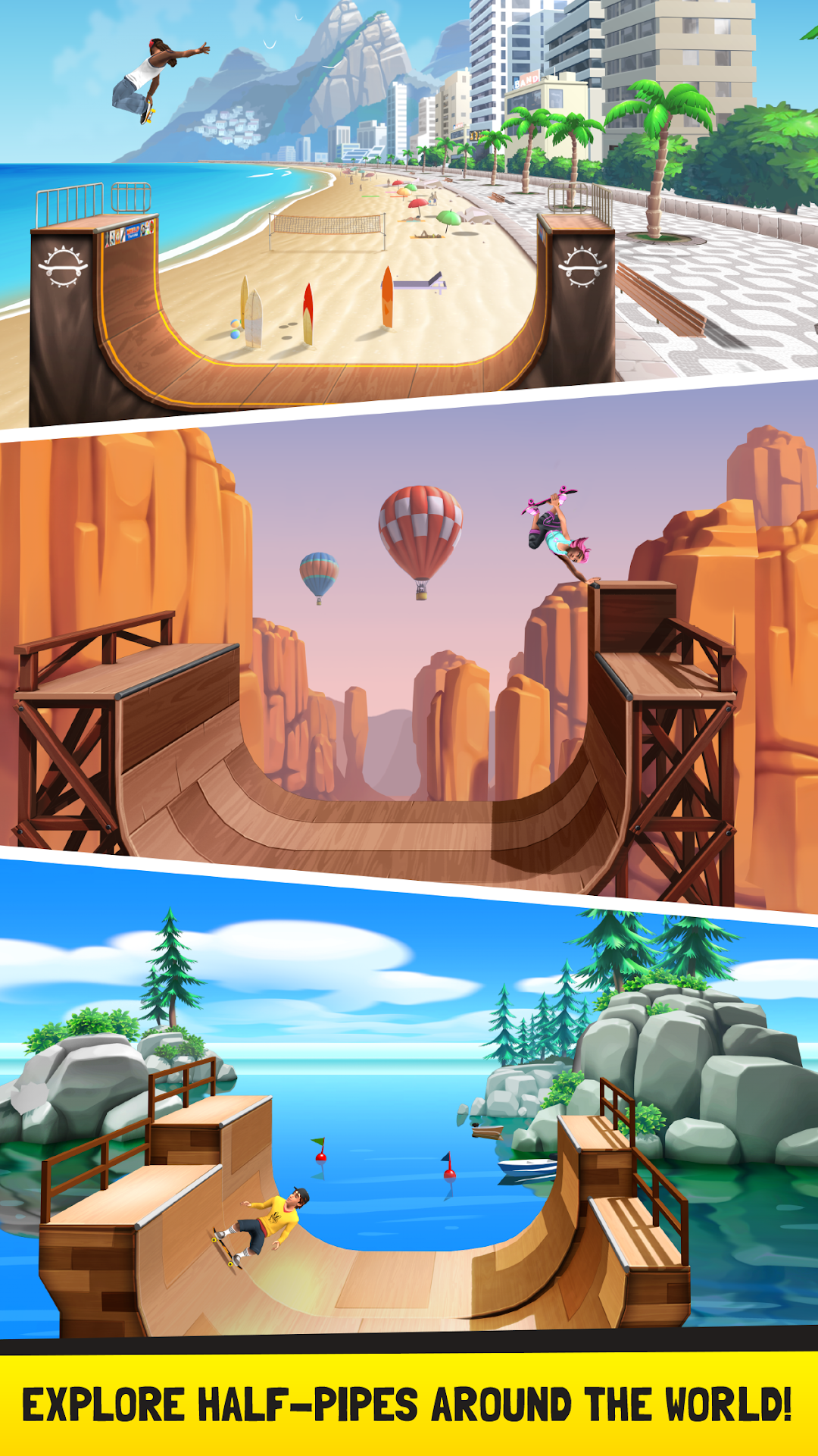 Flip Skater mod apk screenshot 2