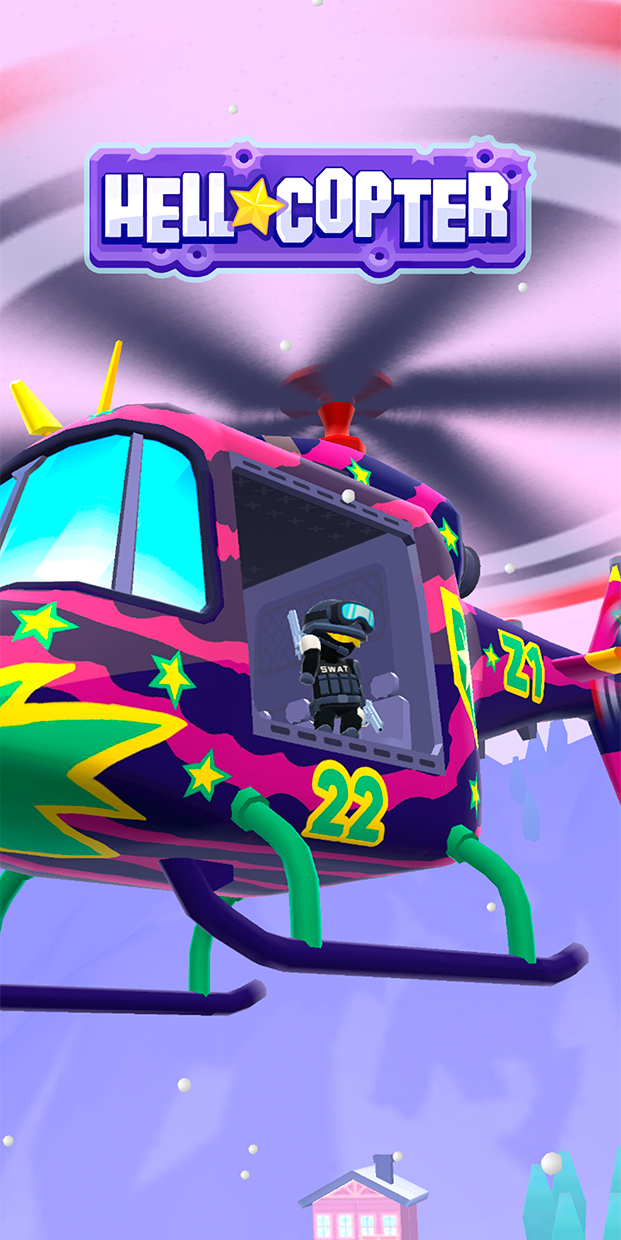 HellCopter mod apk screenshot 1