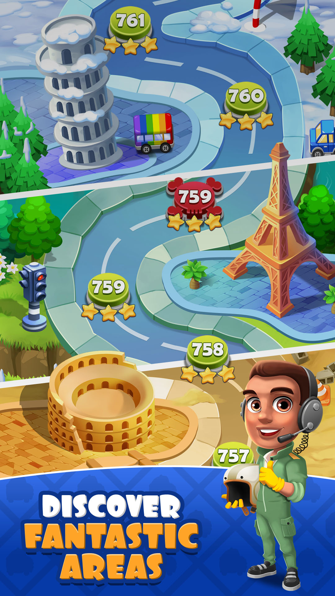 Traffic Jam Cars Puzzle Match3 mod apk screenshot 5