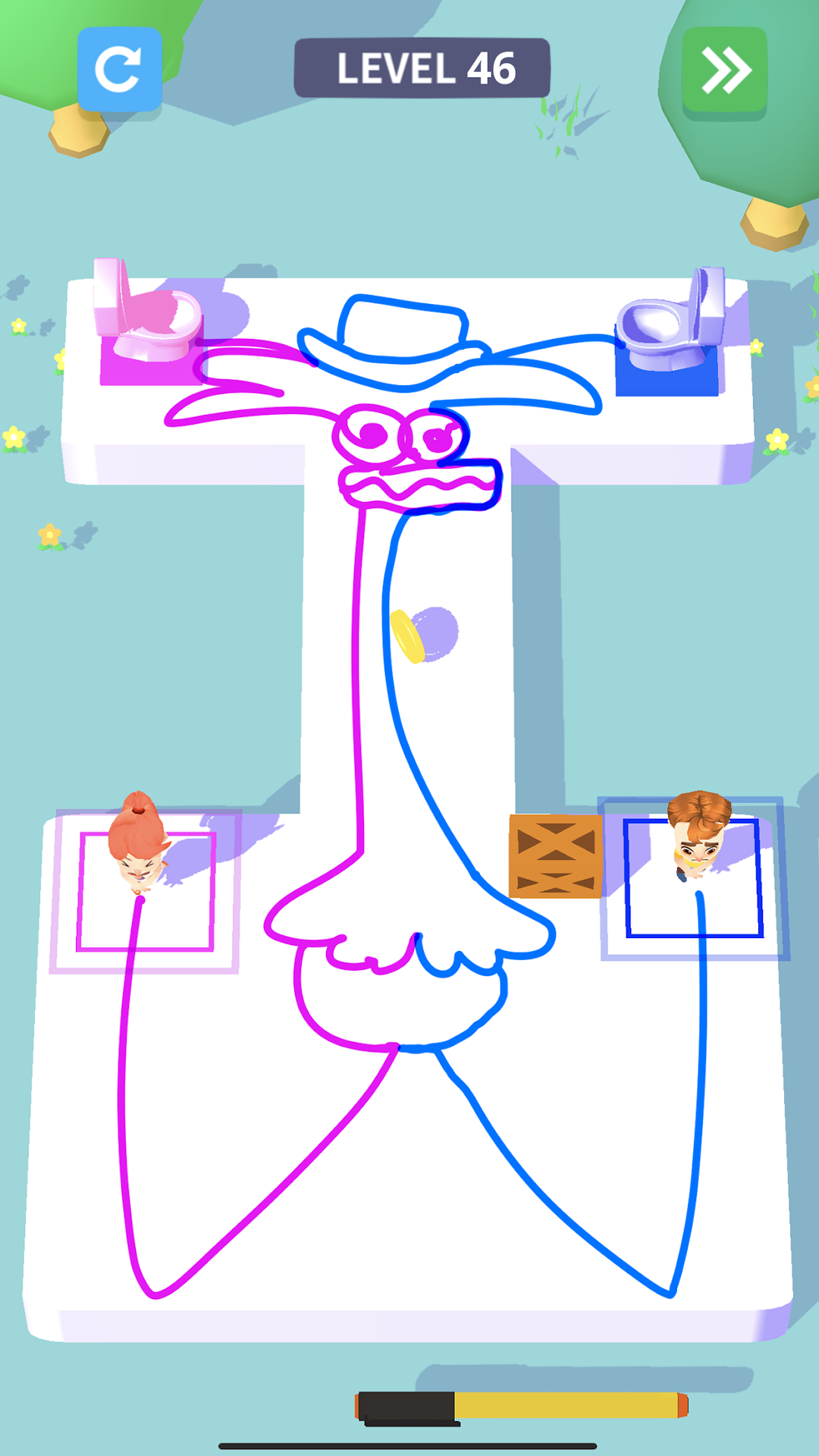 Toilet Games 3D mod apk screenshot 1