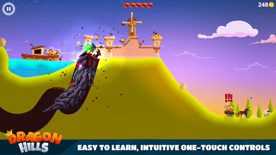 Dragon Hills mod apk screenshot 2