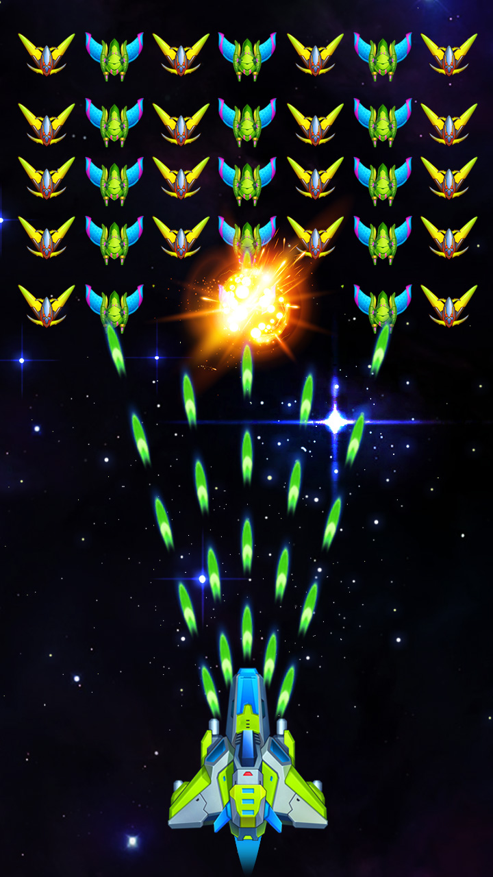 Galaxy Invader: Alien Shooting mod apk screenshot 1