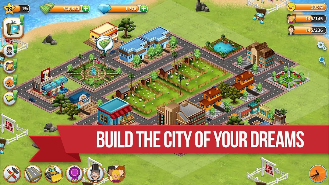 Village Island City Simulation mod apk screenshot 2