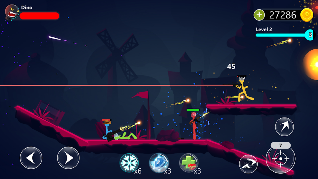 Stickmen Fighter Infinity mod apk screenshot 1