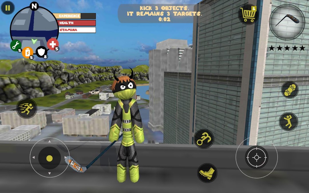 Stick Rope Hero mod apk screenshot 3