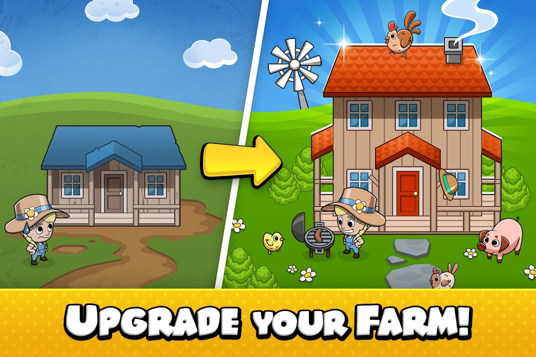 Idle Farm Tycoon - Merge Crops mod apk screenshot 2