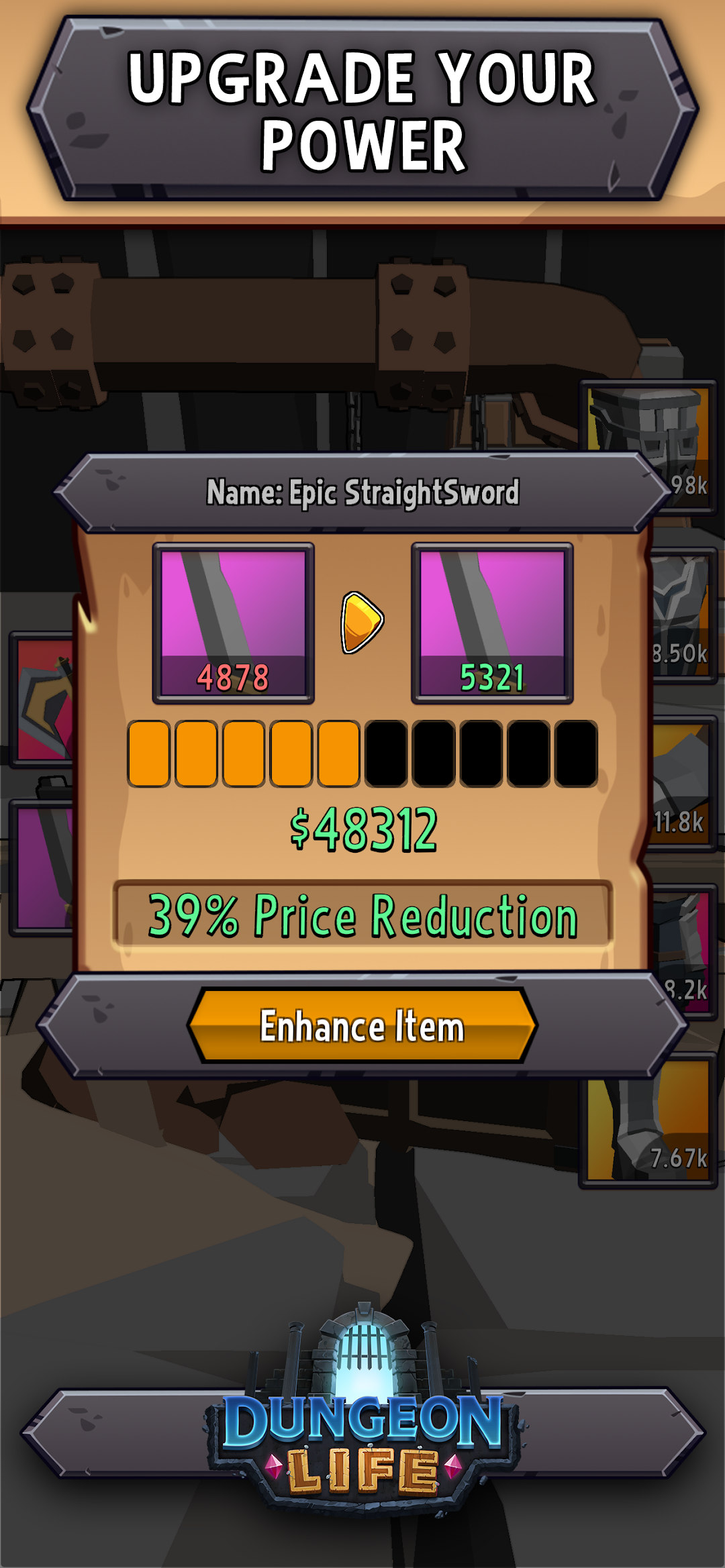 Dungeon Life - IDLE RPG mod apk screenshot 3