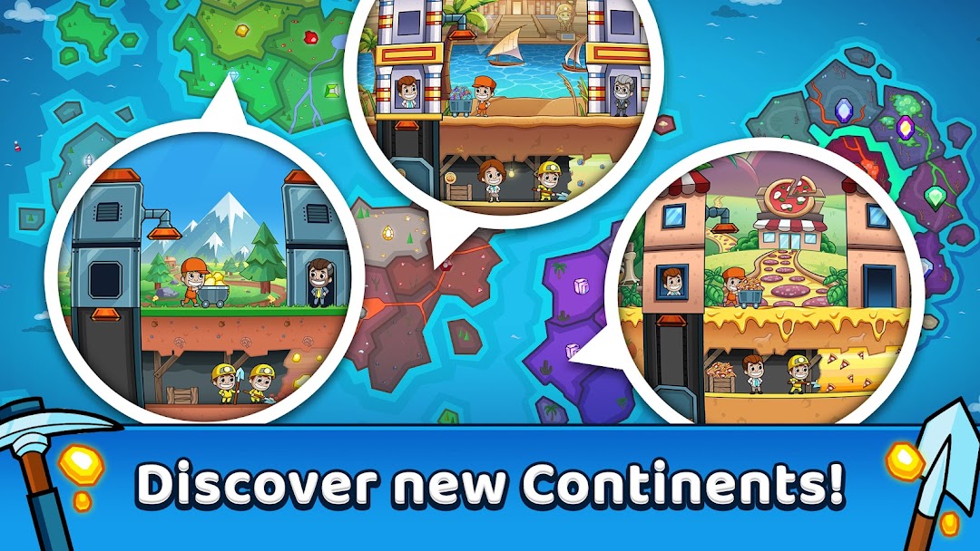 Idle Miner Tycoon: Gold Games mod apk screenshot 4