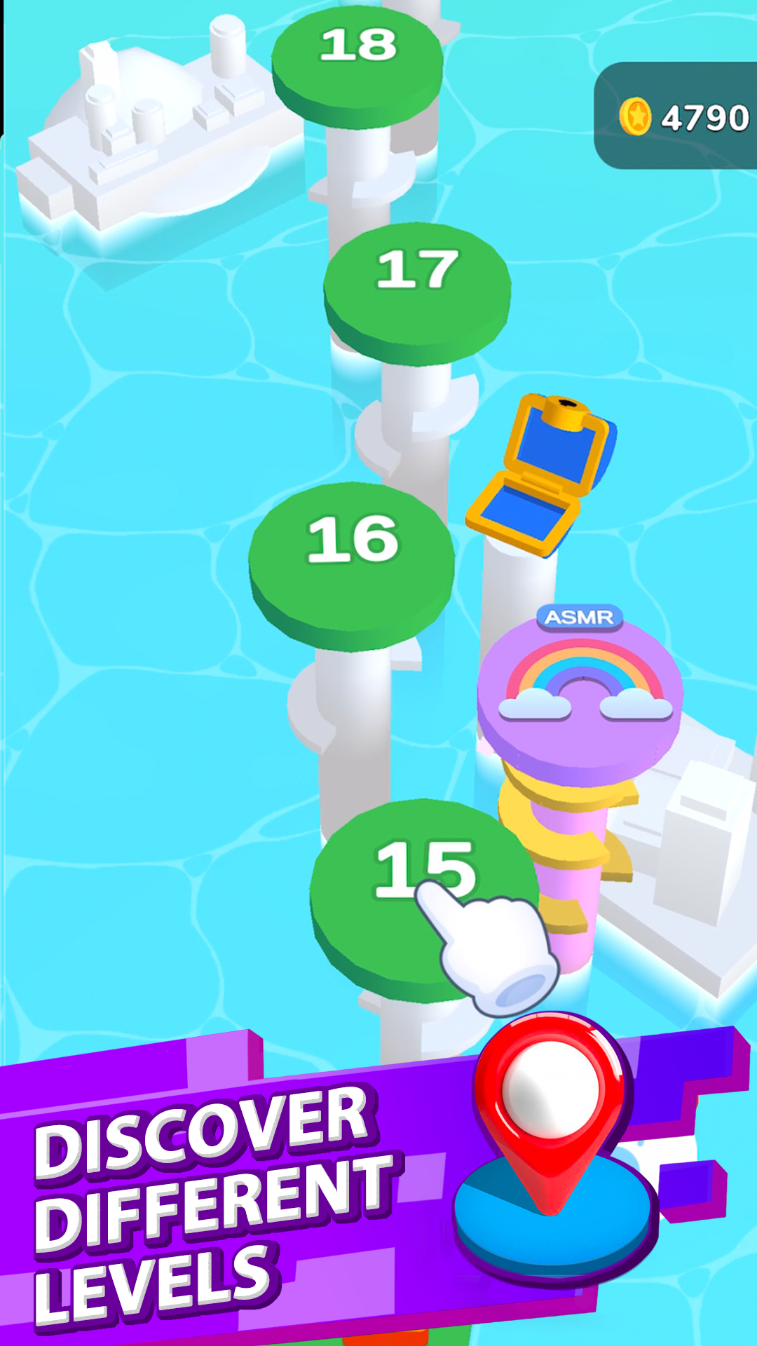 Helix Jump mod apk screenshot 3