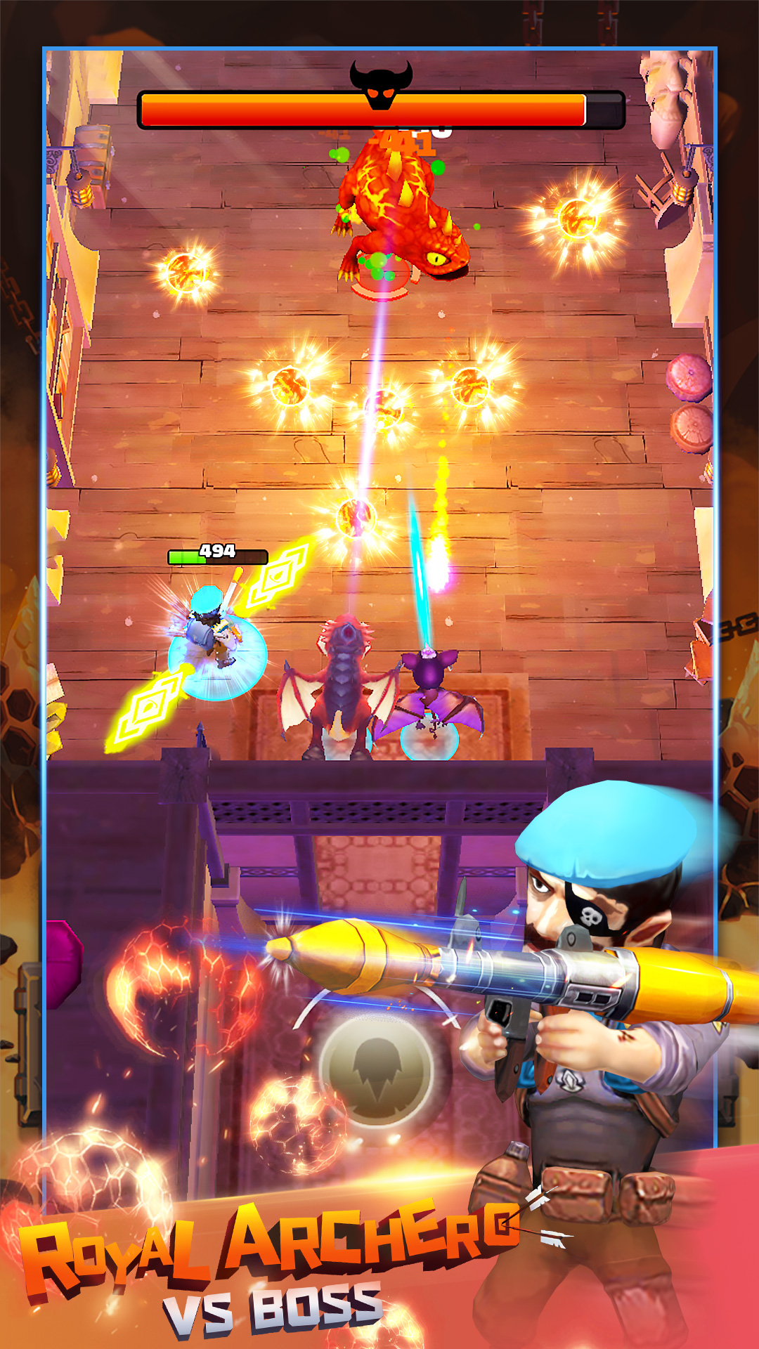 Royal Archero VS BOSS mod apk screenshot 2