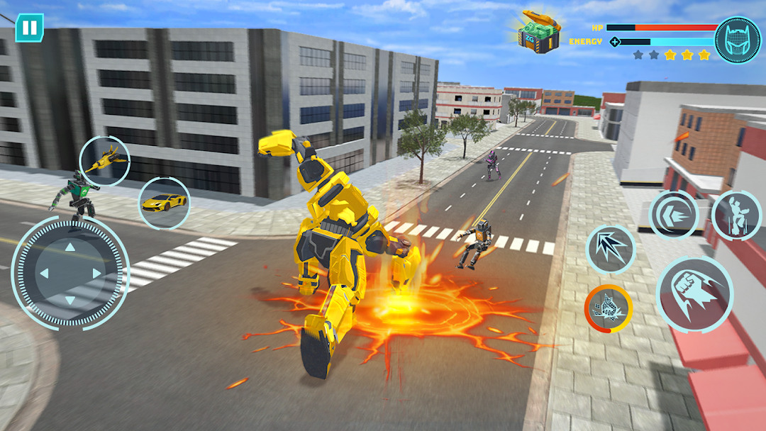 Robot Game: Transform & Fight mod apk screenshot 4