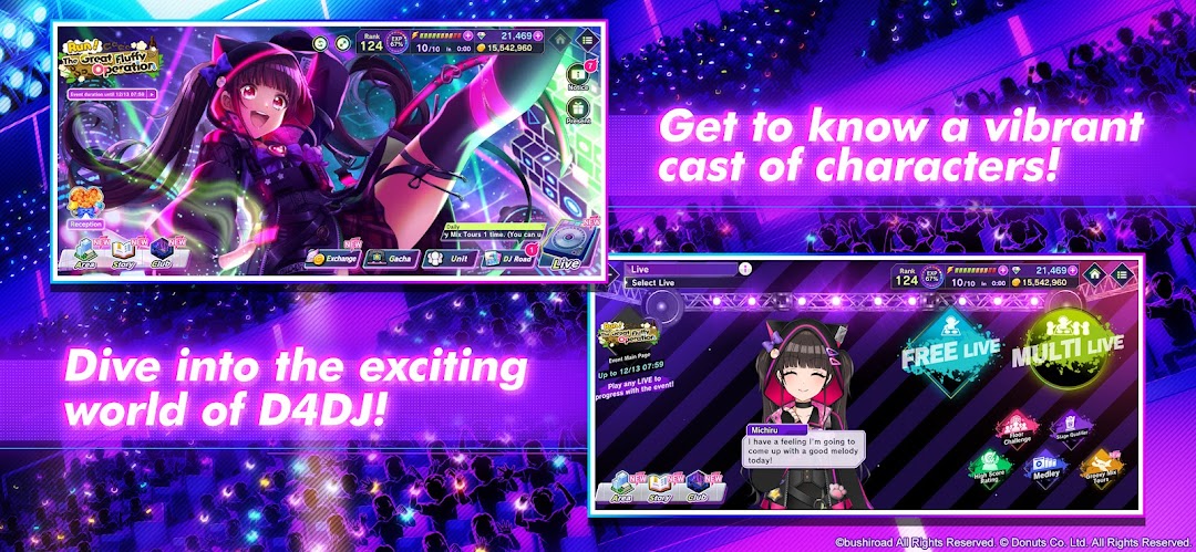 D4DJ Groovy Mix mod apk screenshot 1