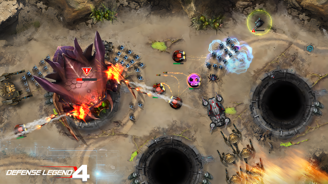 Defense Legend 4: Sci-Fi TD mod apk screenshot 2