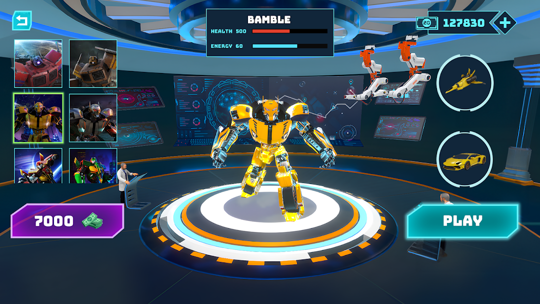 Robot Game: Transform & Fight mod apk screenshot 5