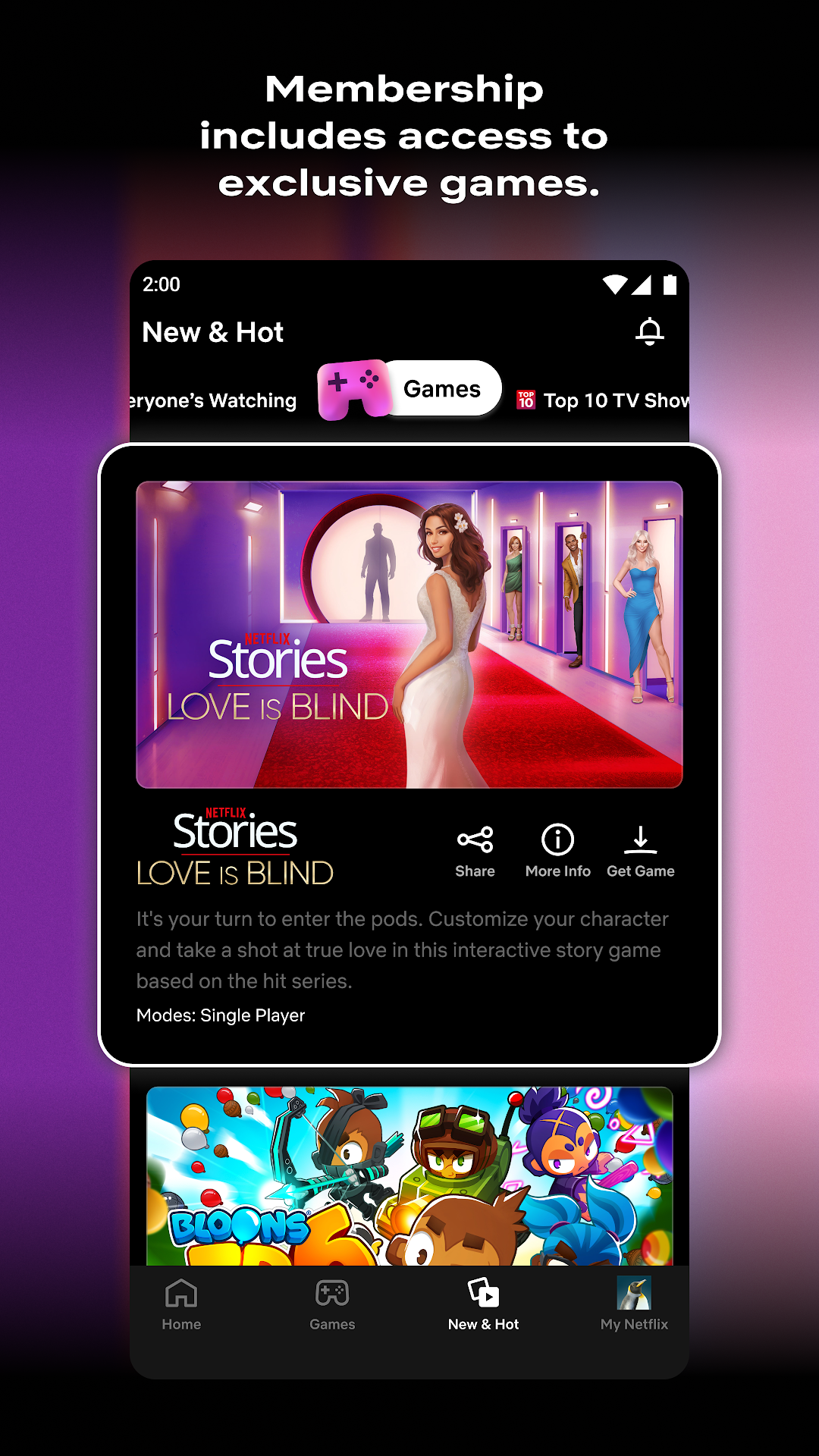 Netflix mod apk screenshot 3