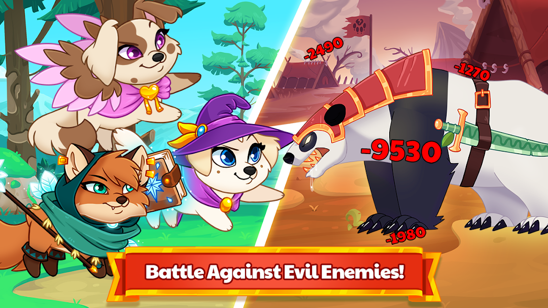 Dungeon Dogs - Idle RPG mod apk screenshot 4
