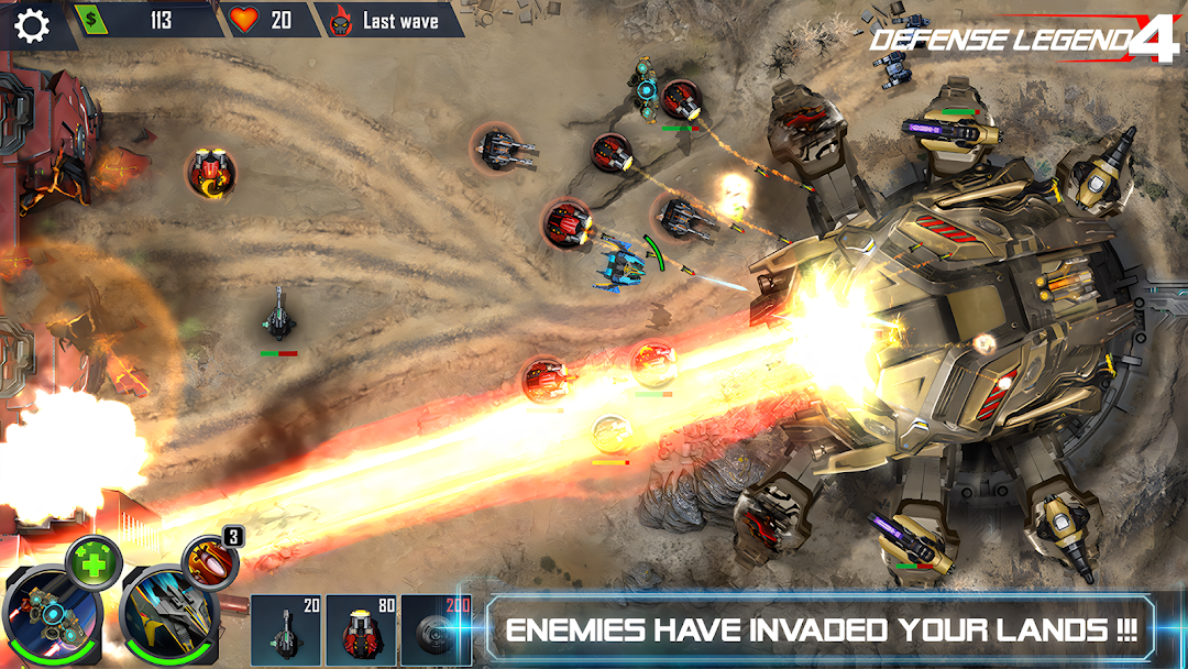 Defense Legend 4: Sci-Fi TD mod apk screenshot 1