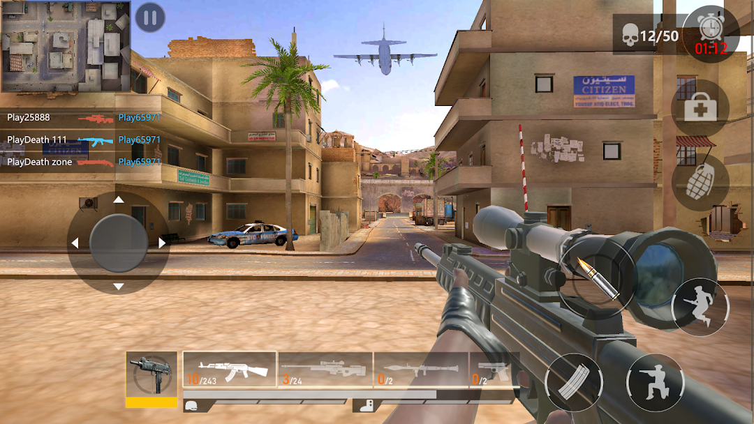 Gunner FPS Shooter mod apk screenshot 1