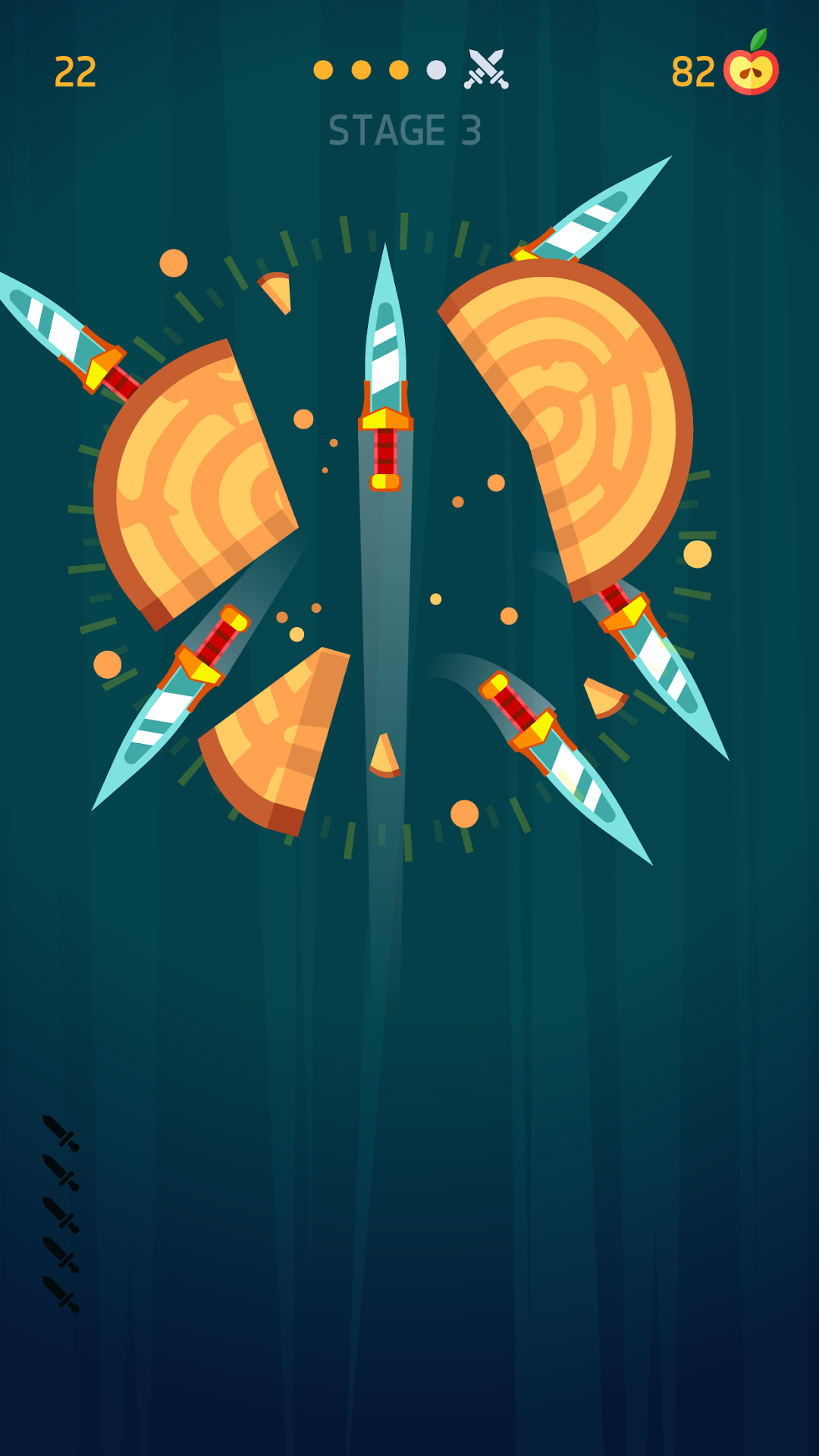 Knife Hit mod apk screenshot 3