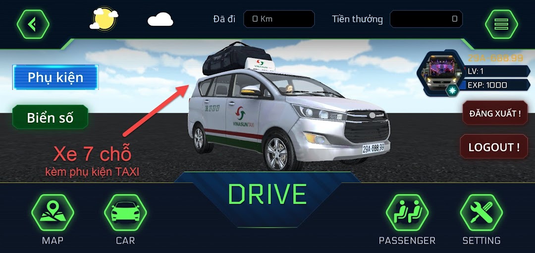 Car Simulator Vietnam mod apk screenshot 1
