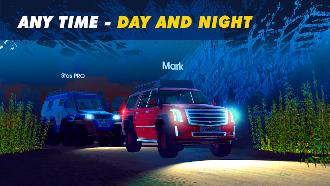 Offroad Simulator Online 4x4 mod apk screenshot 3