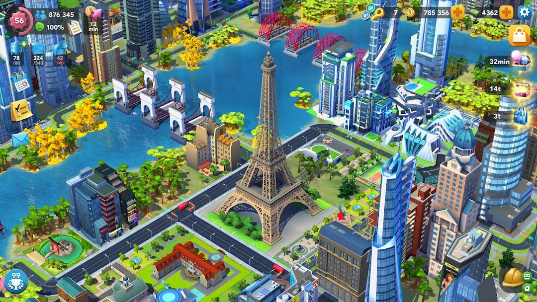 SimCity BuildIt mod apk screenshot 3