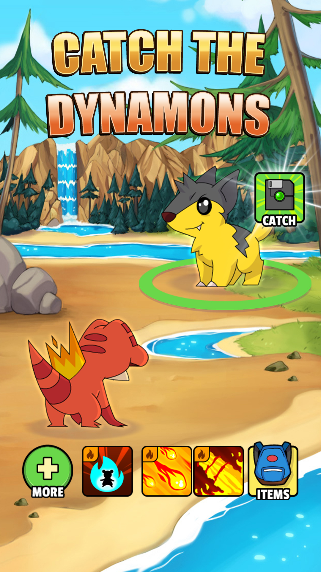 Dynamons World mod apk screenshot 1