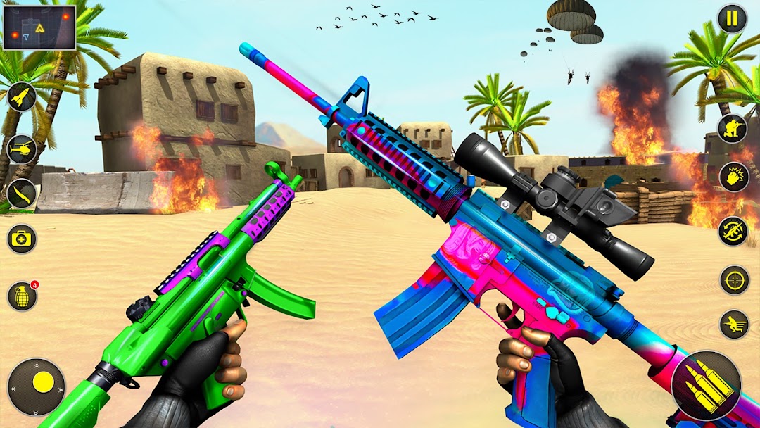 Fps Shooting Strike: Gun Games mod apk screenshot 2