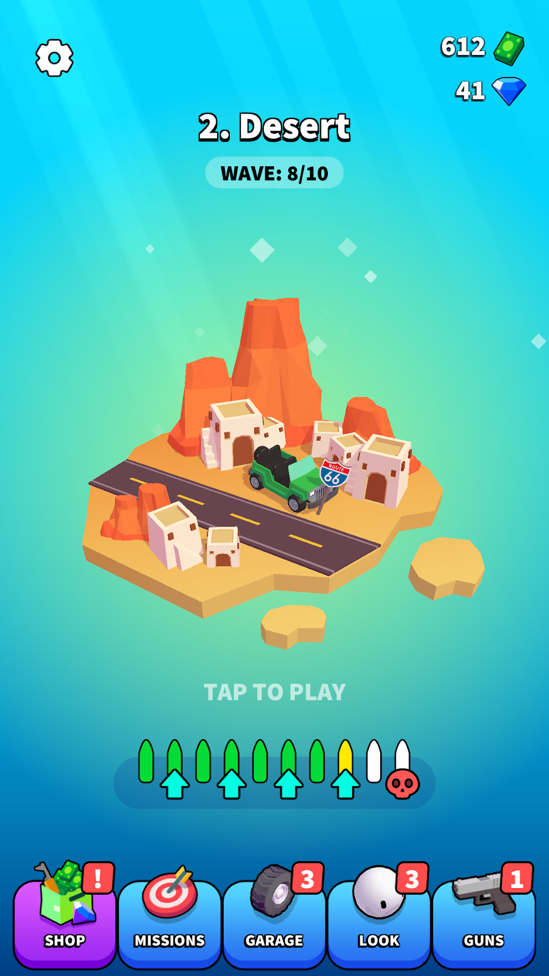 Rage Road - Car Shooting Game mod apk screenshot 3