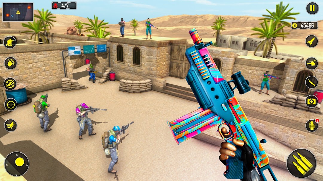 Fps Shooting Strike: Gun Games mod apk screenshot 3