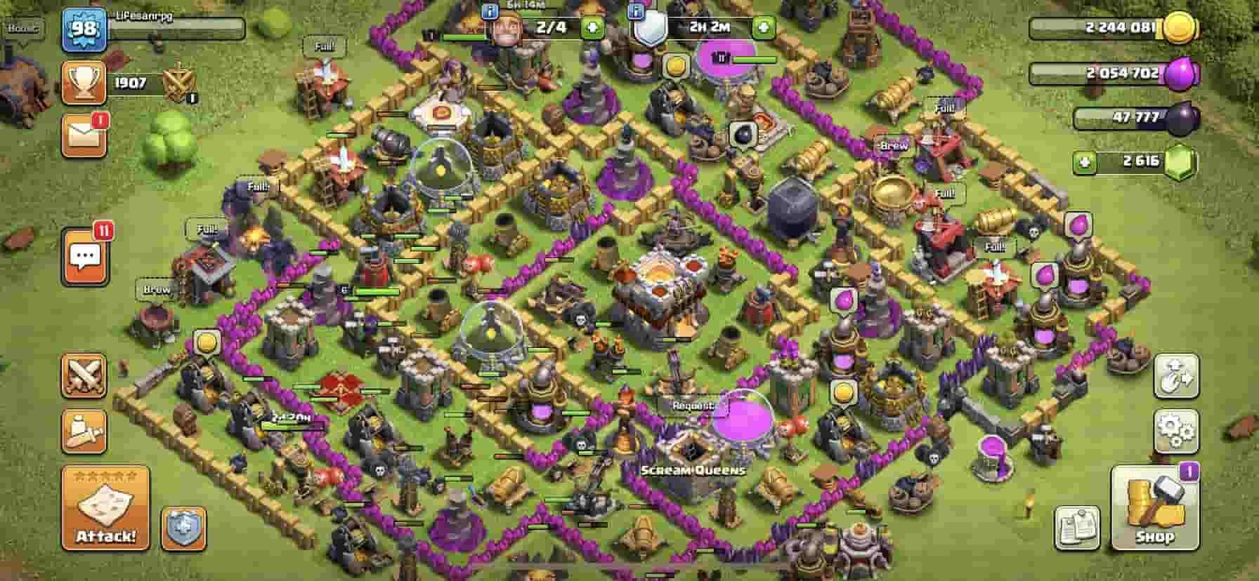 Game Clash of Clans Mod